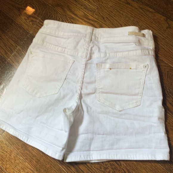 Pilcro Anthropologie White Denim Shorts - Picture 5 of 5